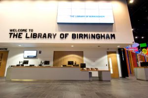 library birmingham reception