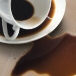 pulire marmo da macchie caffe