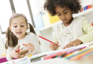 porcelain tile children drawing