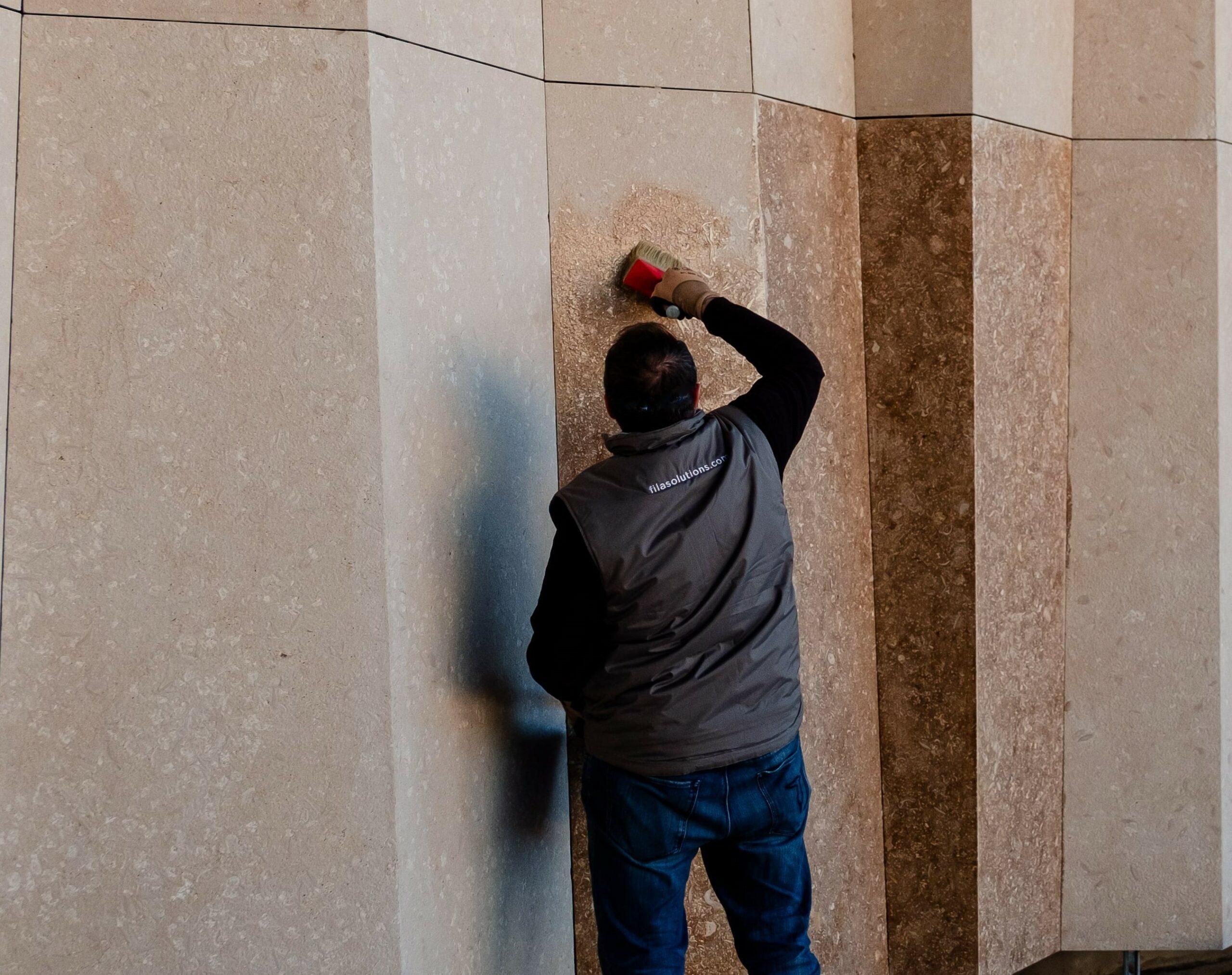 Nasseffekt bei Naturstein mit Wet Stone Eco